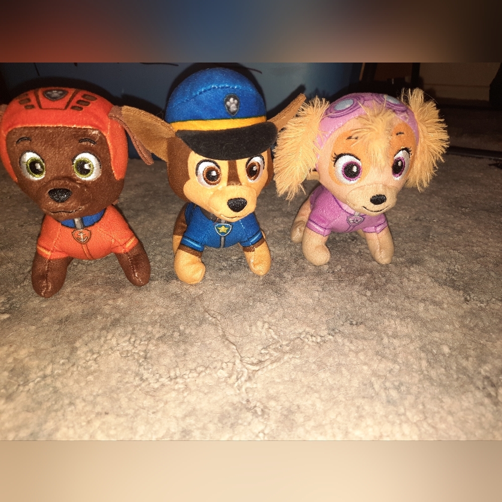 paw patrol plushies